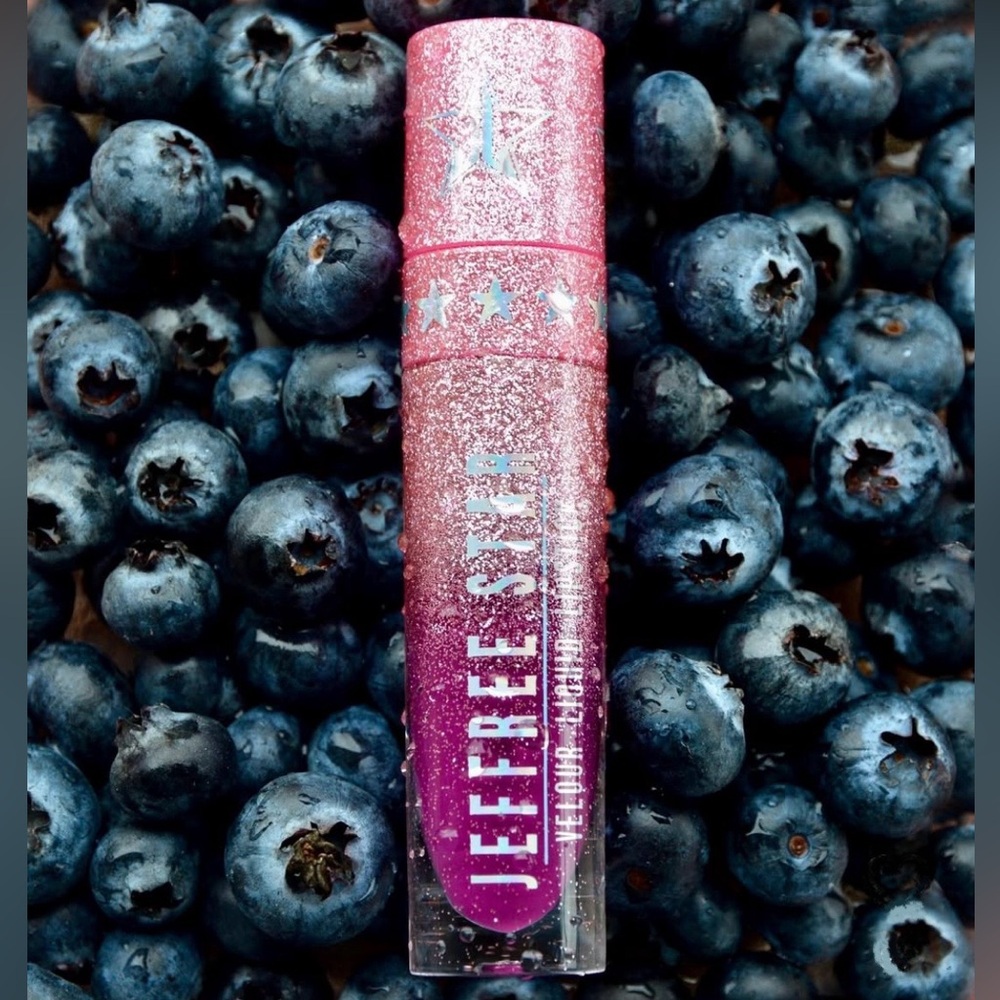 Jeffree Star | ‘Berries On Ice’ Velour Liquid Lipstick NiB | L.E. Holographic - Picture 2 of 16